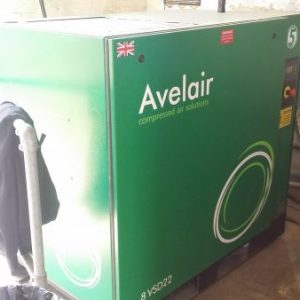 Two Avelair VSD22 air-compressors from 2013
