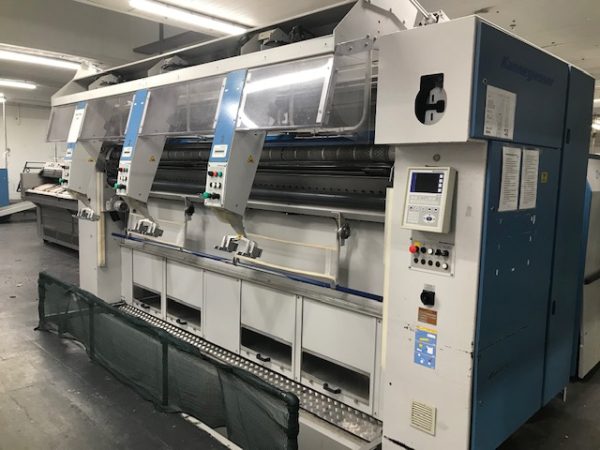 Kannegiesser Ironer Line, steam heated