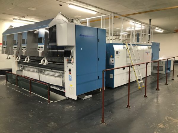 Gas-Heated Kannegiesser Ironer Line, complete - Image 2