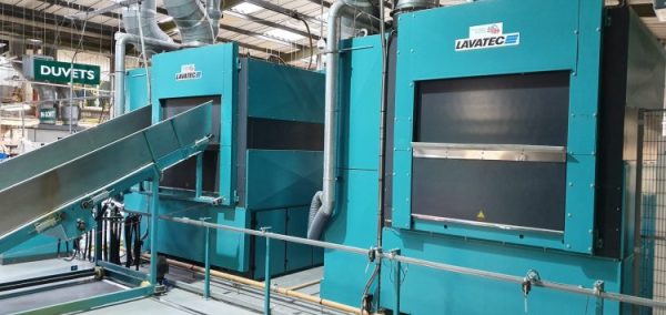 Two Lavatec TT757 GU 200kgs Tumbler Dryers