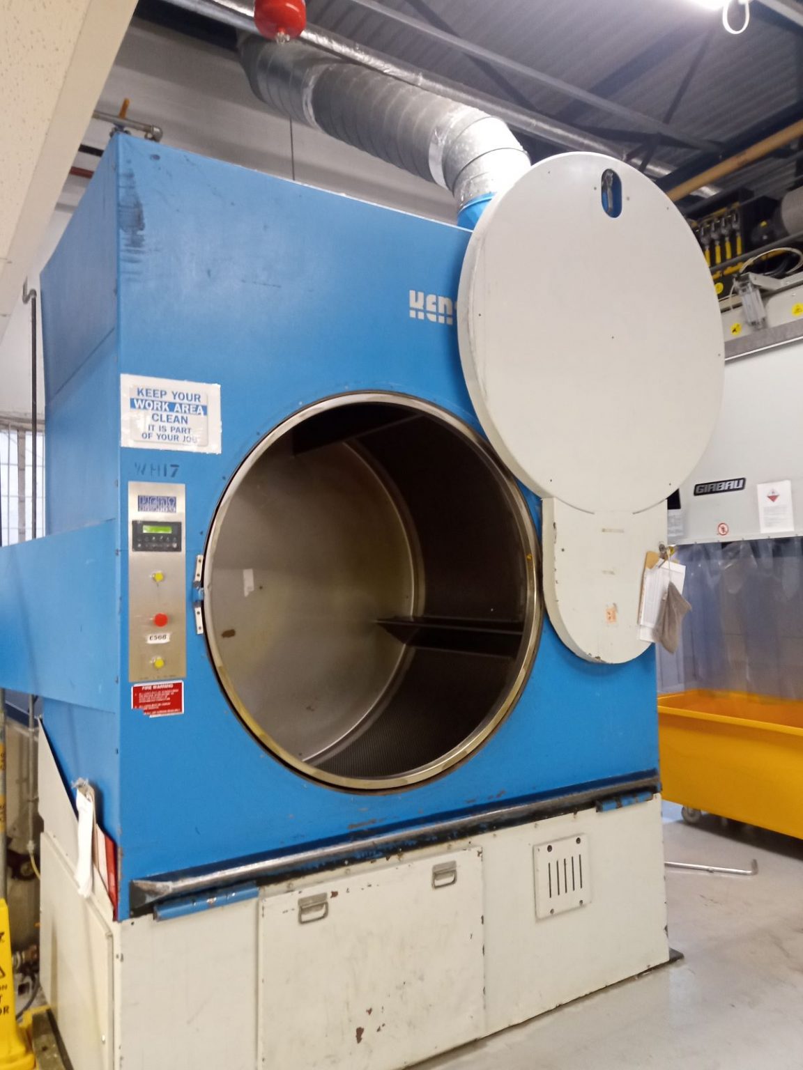 110kgs capacity gasheated tumbler dryer Laundryquip