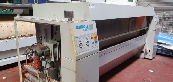 Jensen Jenroll EX12, three roll ironer, steam heated.