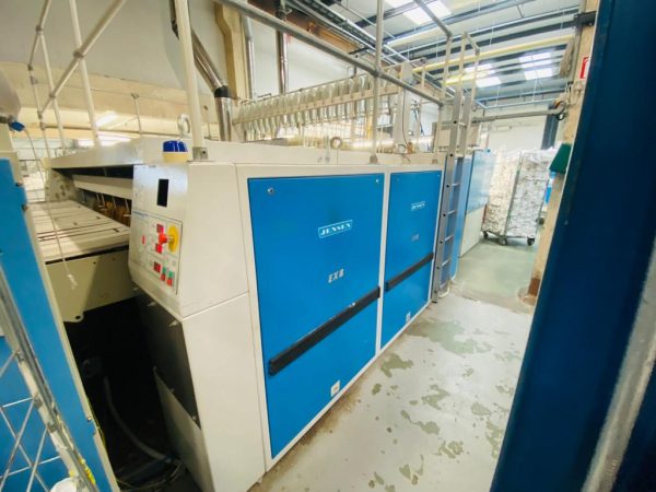2004 Jensen EXG8, gas-heated ironer